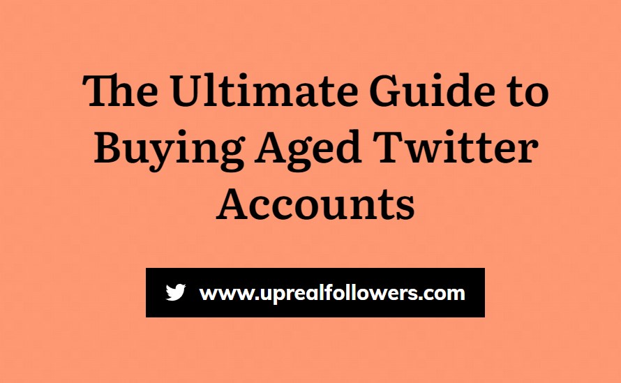 Buy Aged Twitter Accounts